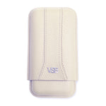 Load image into Gallery viewer, Three Finger Ivory Leather Cigar Pouch - VSB London
