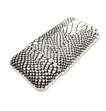 Load image into Gallery viewer, Three Finger Snake Skin Leather Cigar Pouch
