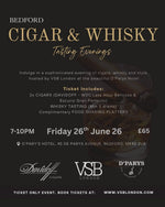 Load image into Gallery viewer, Cigar &amp; Whisky Tasting Evening Ticket - 26th June 2026 - Bedford - VSB London
