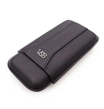 Load image into Gallery viewer, Three Finger Black Leather Cigar Pouch - VSB London
