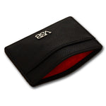 Load image into Gallery viewer, BLACK LEATHER CARD HOLDER - VSB London
