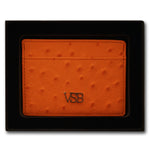 Load image into Gallery viewer, OSTRICH SKIN CARD HOLDER - VSB London
