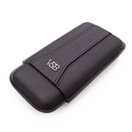 Load image into Gallery viewer, BLACK LEATHER CIGAR POUCH - VSB London
