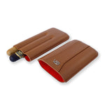 Load image into Gallery viewer, BROWN LEATHER CIGAR POUCH - VSB London
