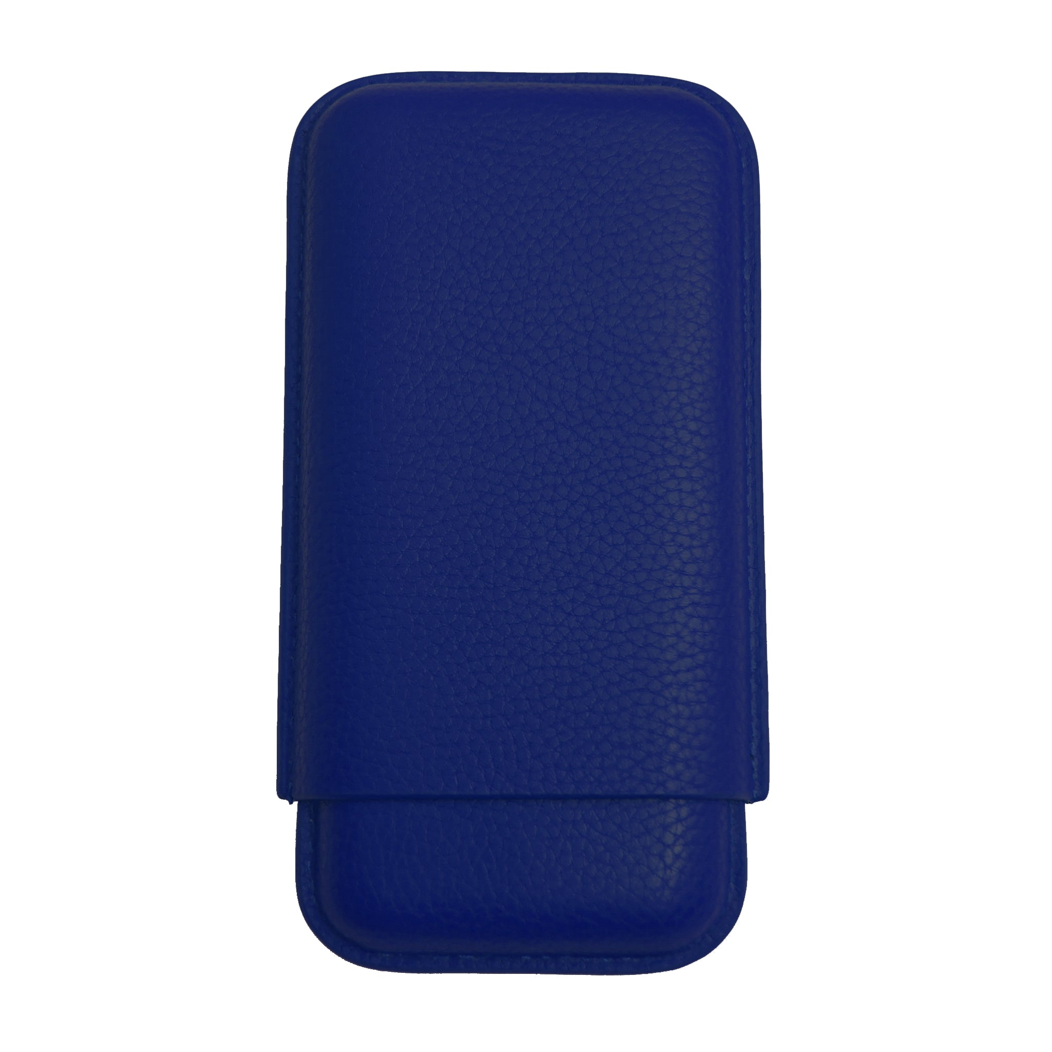 Royal Blue Leather Cigar Case by VSB London