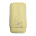 Load image into Gallery viewer, Three Finger Cream Leather Cigar Pouch - VSB London
