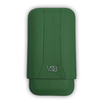 Load image into Gallery viewer, British racing Green leather cigar case by VSB London
