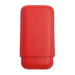 Load image into Gallery viewer, RED LEATHER CIGAR POUCH - VSB London
