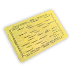 Load image into Gallery viewer, Gold Whisky Reference Card - VSB London
